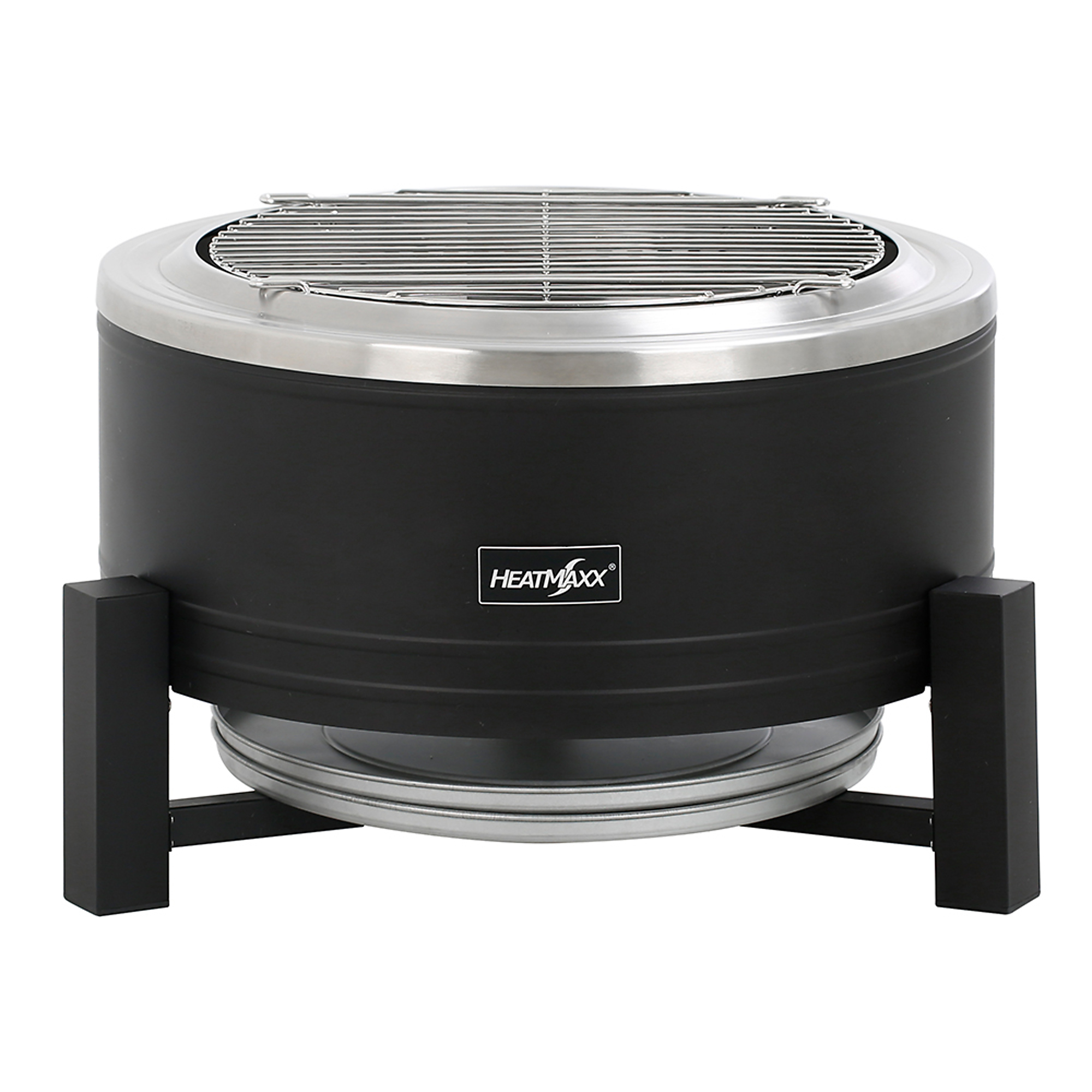 Heatmaxx Smokeless Fire Pit - 22in. Diameter, Multi-Fuel, Cooking Grate, Model# SRFP12119R